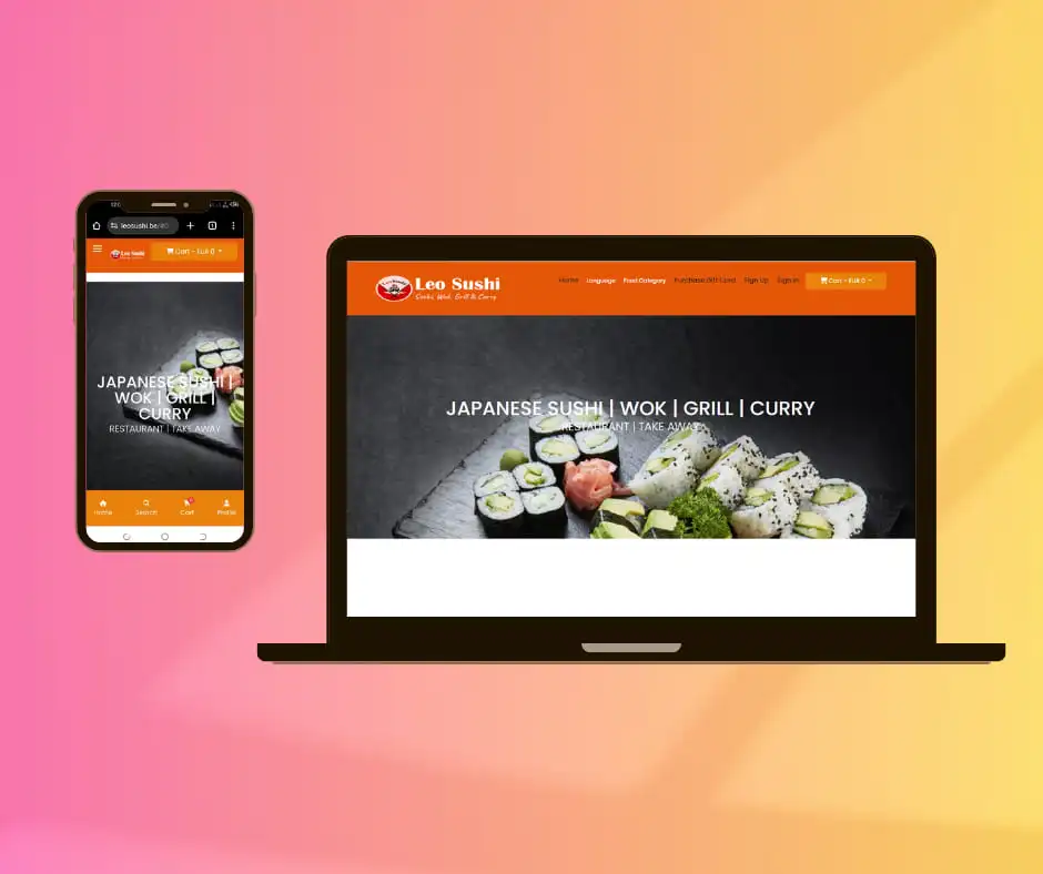 Custom Web Design and Development Animation