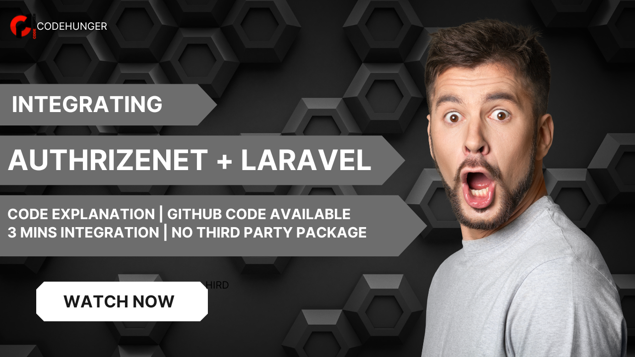 Integrate Authorize.net Payment Gateway In Laravel 12