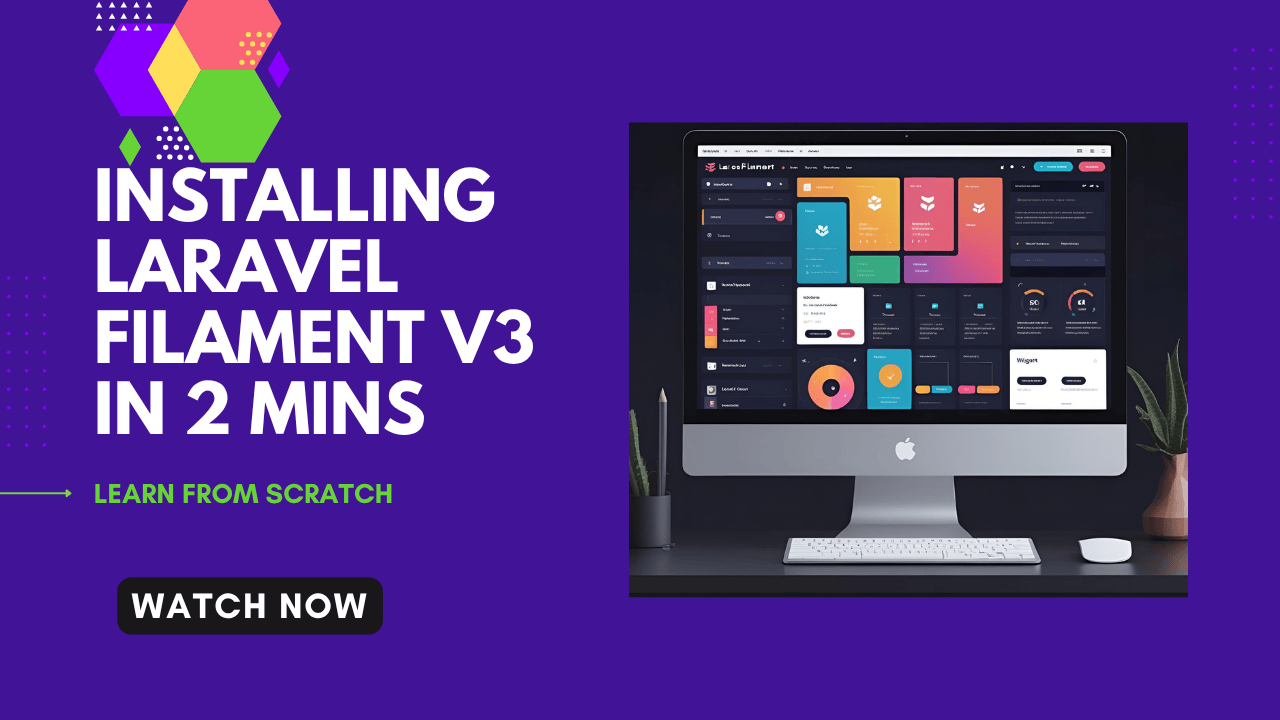 How to Install Laravel Filament v3 in 10 Minutes (Step-by-Step)