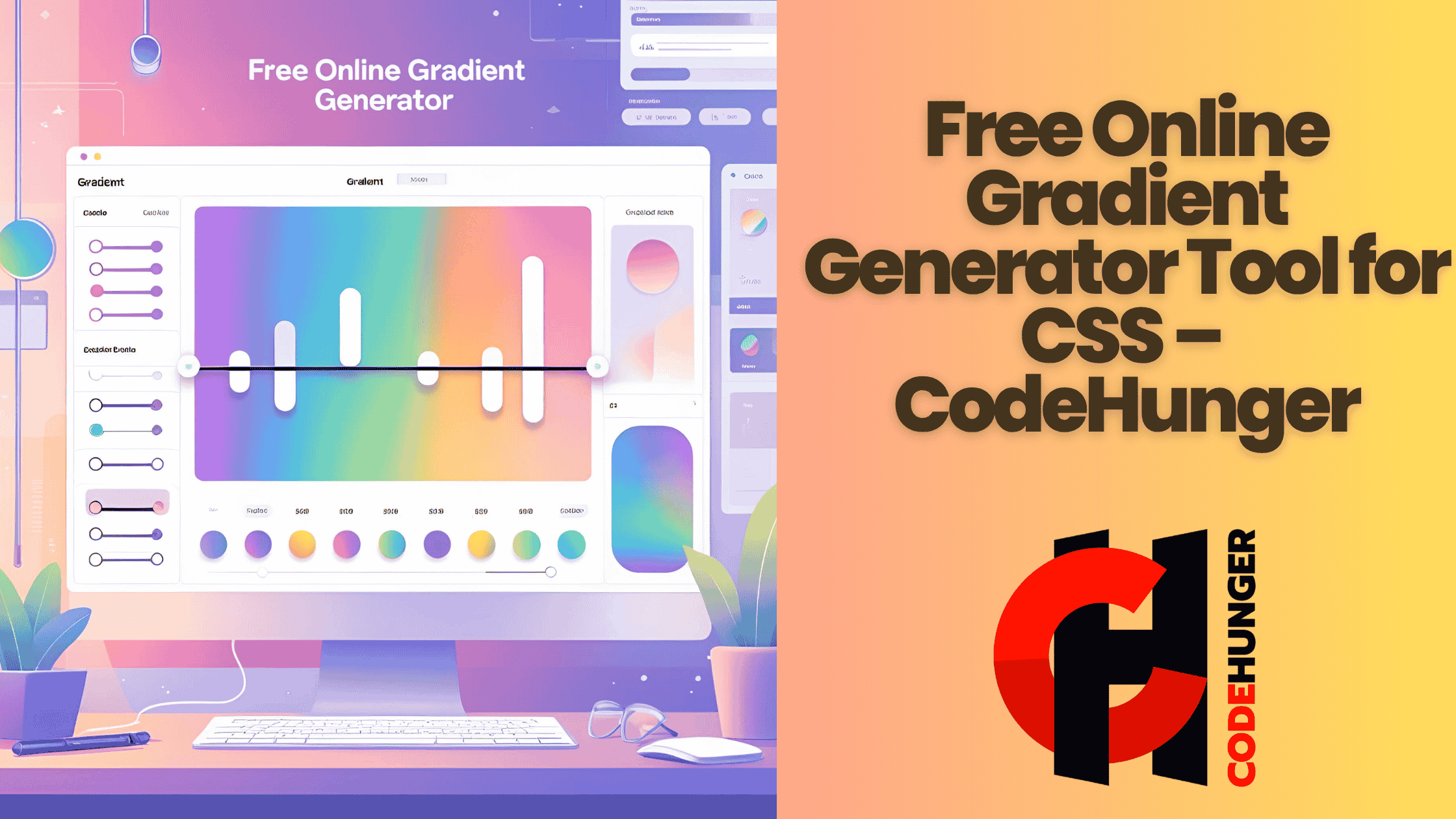 Free Online Gradient Generator Tool for CSS – Code Hunger