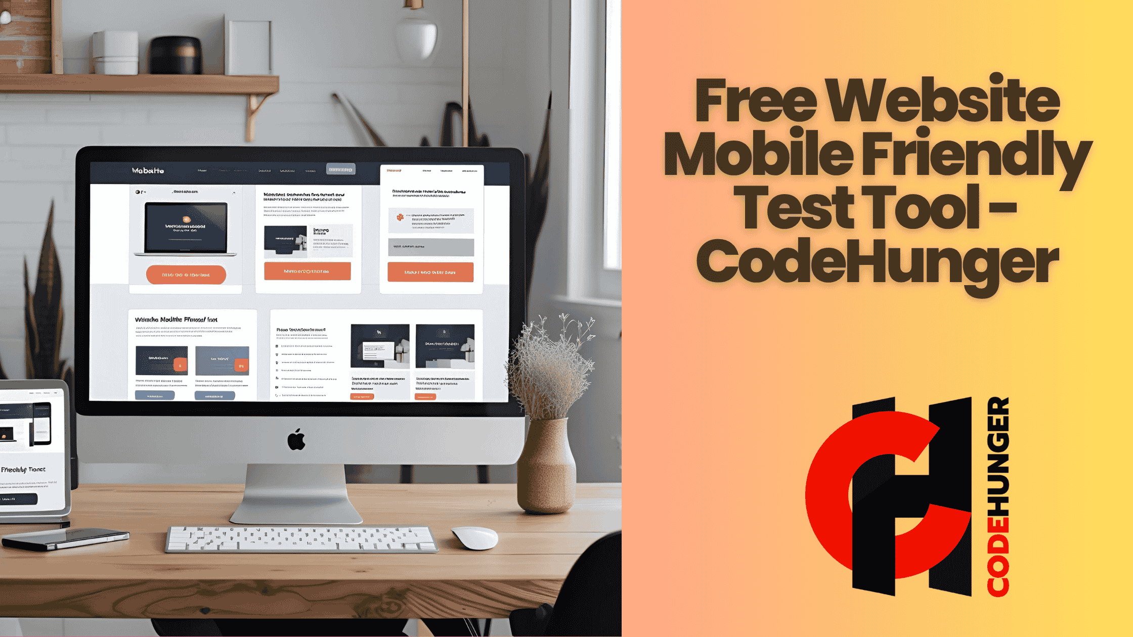 Free Website Mobile Friendly Test Tool - CodeHunger